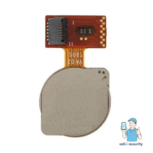 Fingerprint Sensor with Flex Cable for Xiaomi Redmi Note 7 Black thumbnail